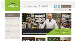 Desktop Screenshot of lomejordelmercado.com